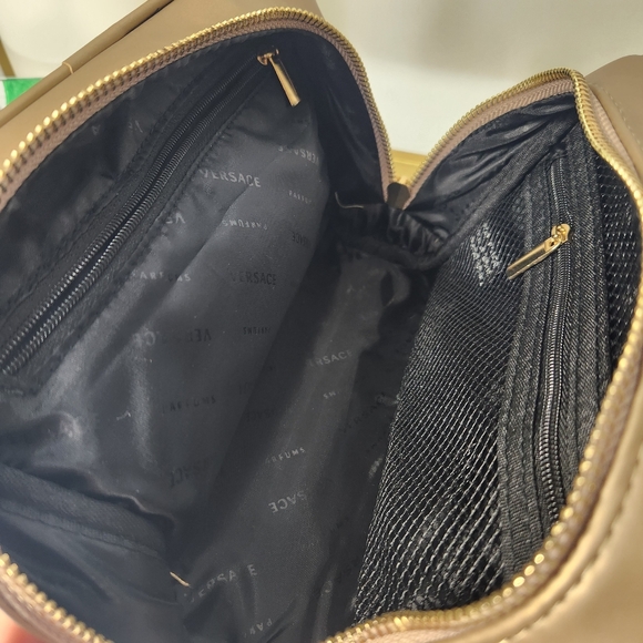 SALE! Versace Parfum Bag - NWOT cosmetic makeup convertible crossbody & chain - Picture 9 of 11
